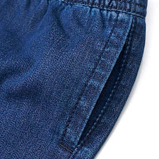Jeansshorts mit Kirsch-Stickerei, blau, Gr. 110 ALANA
