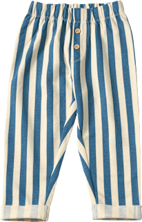 Jogginghose mit Streifen-Muster, blau & beige, Gr. 98 ALANA
