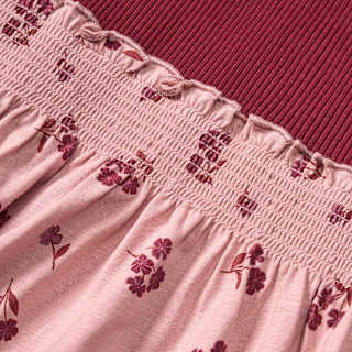 Kleid mit Ripp-Struktur, rot, Gr. 134 ALANA