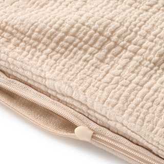 Kopfkissenbezüge aus Musselin, beige, 40 x 80 cm ALANA