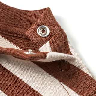 Langarmshirt mit Traktor-Applikation, braun & beige, Gr. 86 ALANA