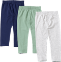 Leggings, grau melange+ blau + grün, Gr. 104 ALANA