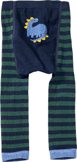 Leggings mit Dino-Motiv, blau & grün, Gr. 86/92 ALANA