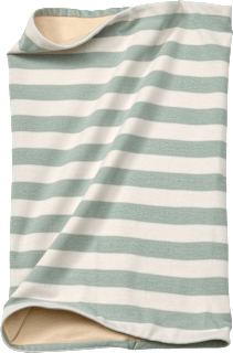 Loop Schal mit Ringel-Muster, grün ALANA