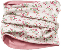 Loop Schal mit Ripp-Struktur & Blumen-Muster, weiß ALANA