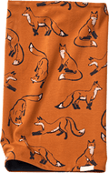 Loop Schal Pro Climate mit Fuchs-Muster, braun ALANA