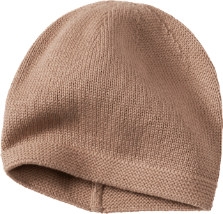Mütze aus Strick, braun, Gr. 38/39 ALANA