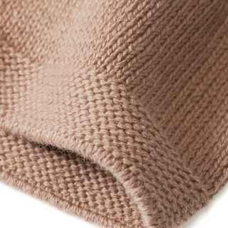 Mütze aus Strick, braun, Gr. 38/39 ALANA