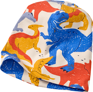 Mütze Pro Climate mit Dino-Muster, bunt, Gr. 54/55 ALANA