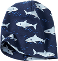 Mütze Pro Climate mit Hai-Muster, blau, Gr. 46/47 ALANA