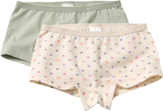 Pantys mit Herz-Muster, grün, Gr. 98/104 ALANA