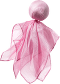 Püppchen aus Seide und Baumwolle, rosa, ca. 28 x 28 cm ALANA