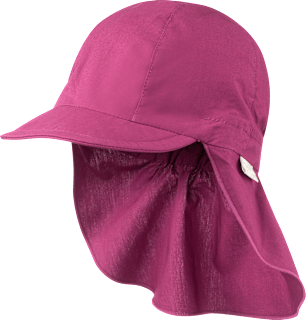 Schirmmütze mit Nackenschutz, lila, Gr. 54/55 ALANA