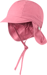 Schirmmütze mit Nackenschutz, rosa, Gr. 44/45 ALANA