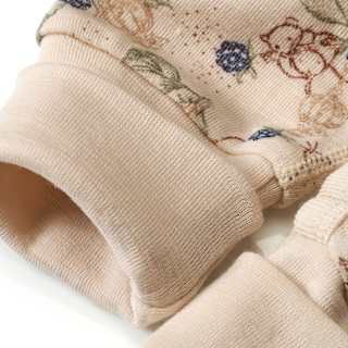 Schlafanzug aus Merinowolle, beige, Gr. 98/104 ALANA
