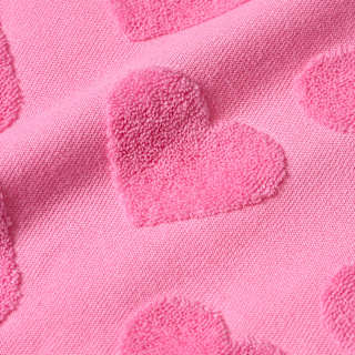 Schlafanzug mit Herz-Muster aus Frottee, rosa, Gr. 134/140 ALANA