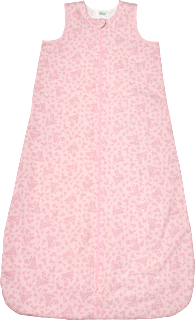 Schlafsack 1,5 TOG mit Blumen-Muster, rosa, 100 cm ALANA