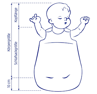 Schlafsack 1 TOG aus Musselin mit Stern-Muster, grün, 90 cm ALANA