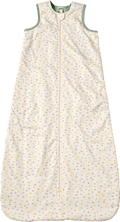 Schlafsack 1 TOG mit Allover-Muster, weiß, 130 cm ALANA