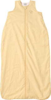 Schlafsack 1 TOG mit Sonnen-Applikation, gelb, 100 cm ALANA