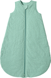 Schlafsack 3 TOG mit Waffel-Struktur, grün, 80 cm ALANA