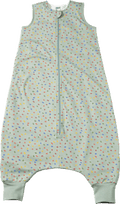 Schlafsack mit Beinen 1 TOG mit Allover-Muster, grün, 110 cm ALANA