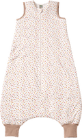 Schlafsack mit Beinen 2 TOG mit Punkte-Muster, beige, 100 cm ALANA