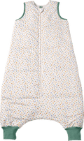 Schlafsack mit Beinen 3 TOG mit Punkte-Muster, grün, 100 cm ALANA