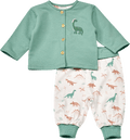 Set mit Jacke & Wendehose mit Dino-Muster, grün, Gr. 68 ALANA