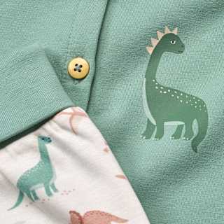 Set mit Jacke & Wendehose mit Dino-Muster, grün, Gr. 68 ALANA