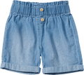 Shorts aus Denim mit Holzknöpfen, blau, Gr. 104 ALANA