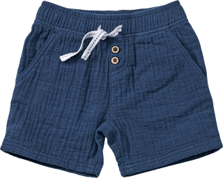 Shorts aus Musselin, blau, Gr. 92 ALANA