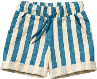 Shorts aus Sweat, blau & weiß, Gr. 110 ALANA