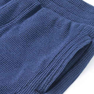Shorts aus Sweat mit Waffel-Struktur, blau, Gr. 104 ALANA