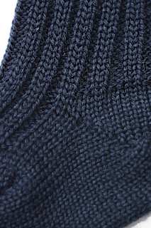 Socken aus Bio-Schurwolle, blau, Gr. 15/16 ALANA