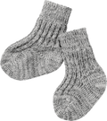 Socken aus Bio-Schurwolle, grau, Gr. 15/16 ALANA