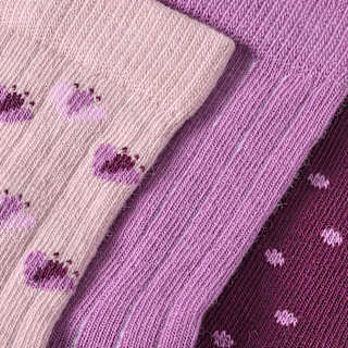 Socken mit Ripp-Struktur, lila, Gr. 27/29 ALANA