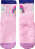 Stoppersocken mit Regenbogen-Muster, rosa, Gr. 23/24 ALANA