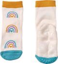 Stoppersocken mit Regenbogen-Muster, weiß, Gr. 25/26 ALANA