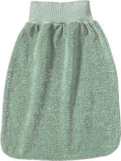 Strampelhalbsack aus Frottee, grün, Gr. 62/68 ALANA