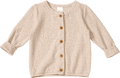 Strickjacke mit Mitwachsfunktion, beige, Gr. 62 ALANA