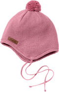 Strickmütze mit Bommel, rosa, Gr. 44/45 ALANA