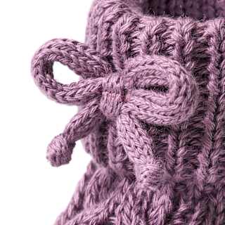 Strickschuhe, lila, 3-6 Monate ALANA