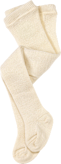 Strumpfhose aus Bio-Schurwolle, weiß, Gr. 50/56 ALANA