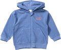 Sweatjacke mit Ripp-Struktur & Truck-Stickerei, blau, Gr. 110 ALANA
