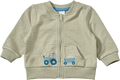 Sweatjacke mit Traktor-Motiv, grün, Gr. 68 ALANA