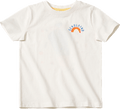 T-Shirt mit Schultüten-Rückenprint, weiß, Gr. 128 ALANA