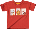 T-Shirt mit Tier-Motiv, rotbraun, Gr. 128 ALANA