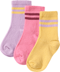 Tennissocken, rosa + gelb + lila, Gr. 31/33 ALANA