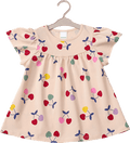 Tunika Pro Climate mit Kirsch-Muster, beige, Gr. 110 ALANA
